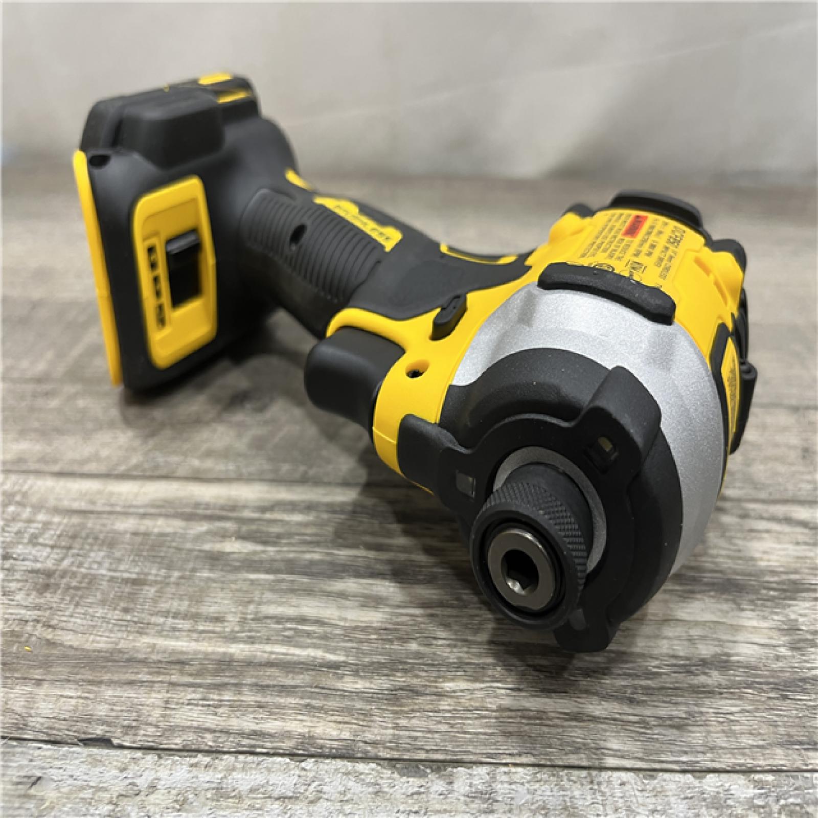AS-IS DEWALT ATOMIC 20V MAX Cordless Brushless Compact 1/4 in. Impact Driver (Tool Only)