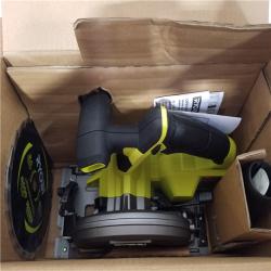 CALIFORNIA AS-IS RYOBI ONE+HP18V COMPACT BRUSHLESS 6-1/2CIRCULAR SAW (TOOL ONLY)