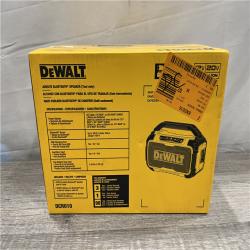 NEW - DEWALT 20V MAX Cordless Bluetooth Speaker (Tool Only)