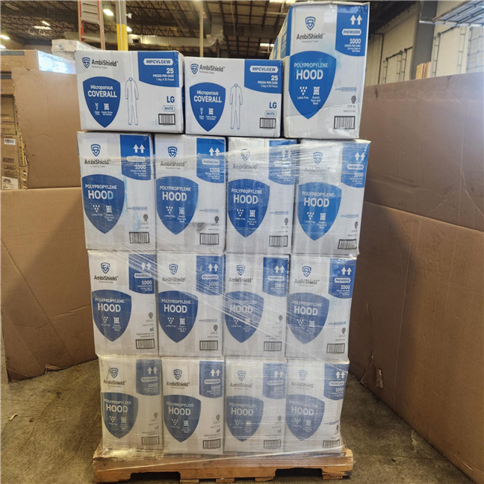Phoenix NEW AmbiShield Microporous Coverall and Hoods Pallet (32-Boxes)