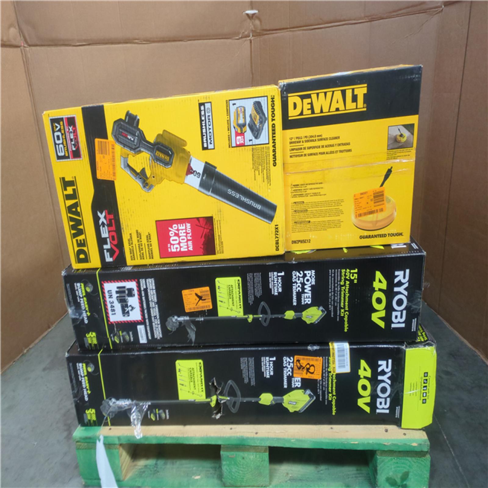 CALIFORNIA AS-IS TOOL PALLET