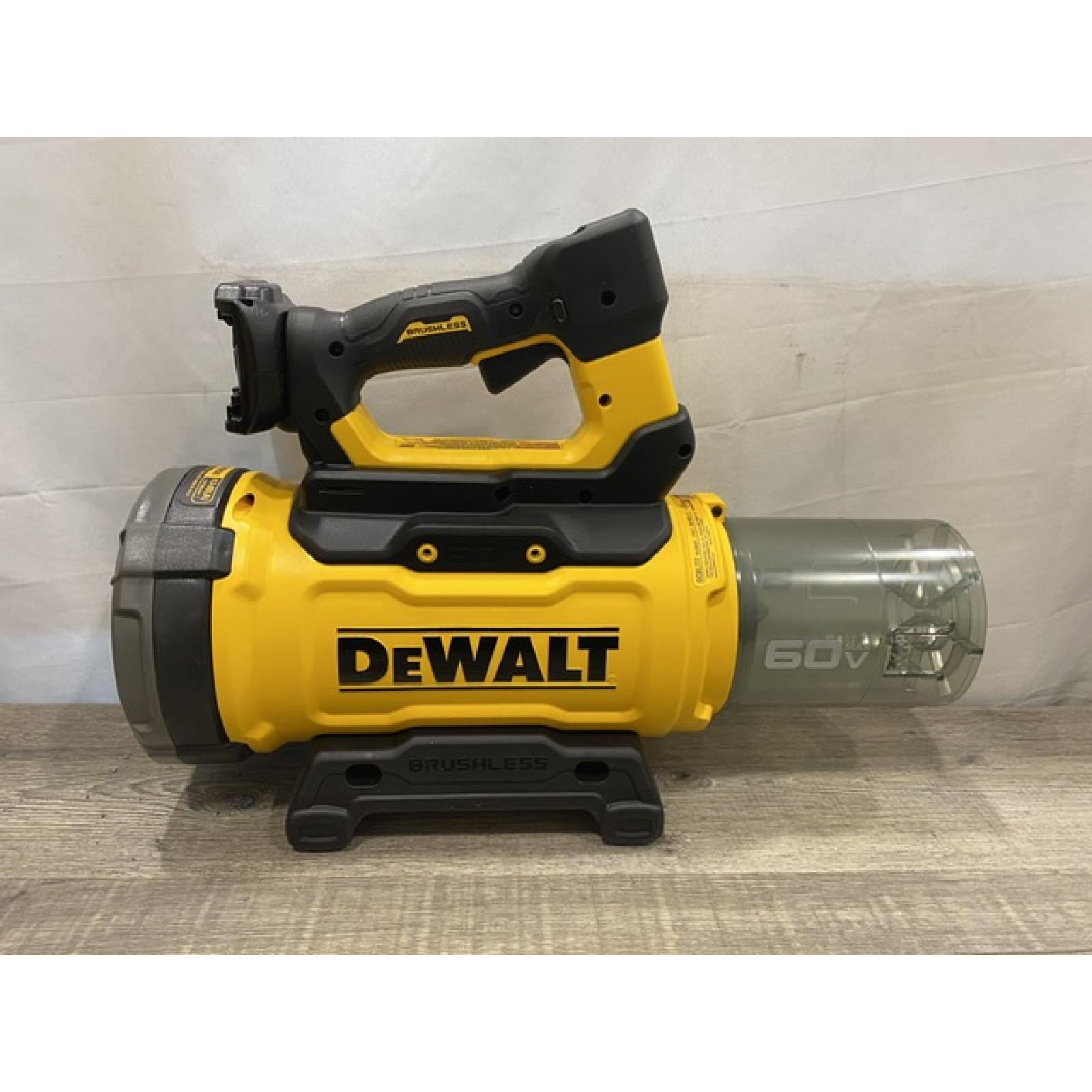 AS-IS DEWALT FLEXVOLT 60V MAX 160 MPH 760 CFM Brushless Cordless Axial Blower Kit