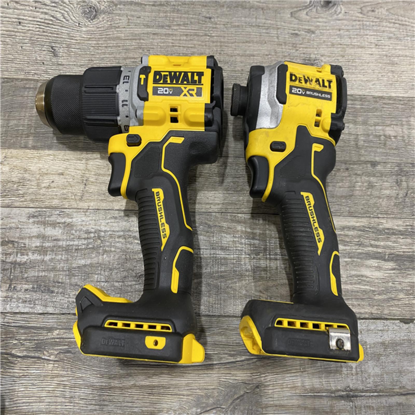 AS-IS DEWALT 20V MAX XR Hammer Drill/ Impact Driver Kit