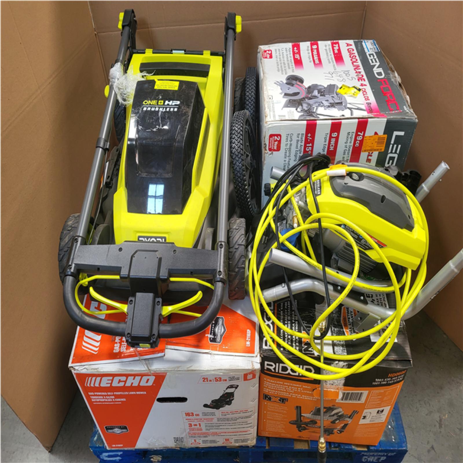 CALIFORNIA AS-IS OUTDOOR POWER EQUIPMENT