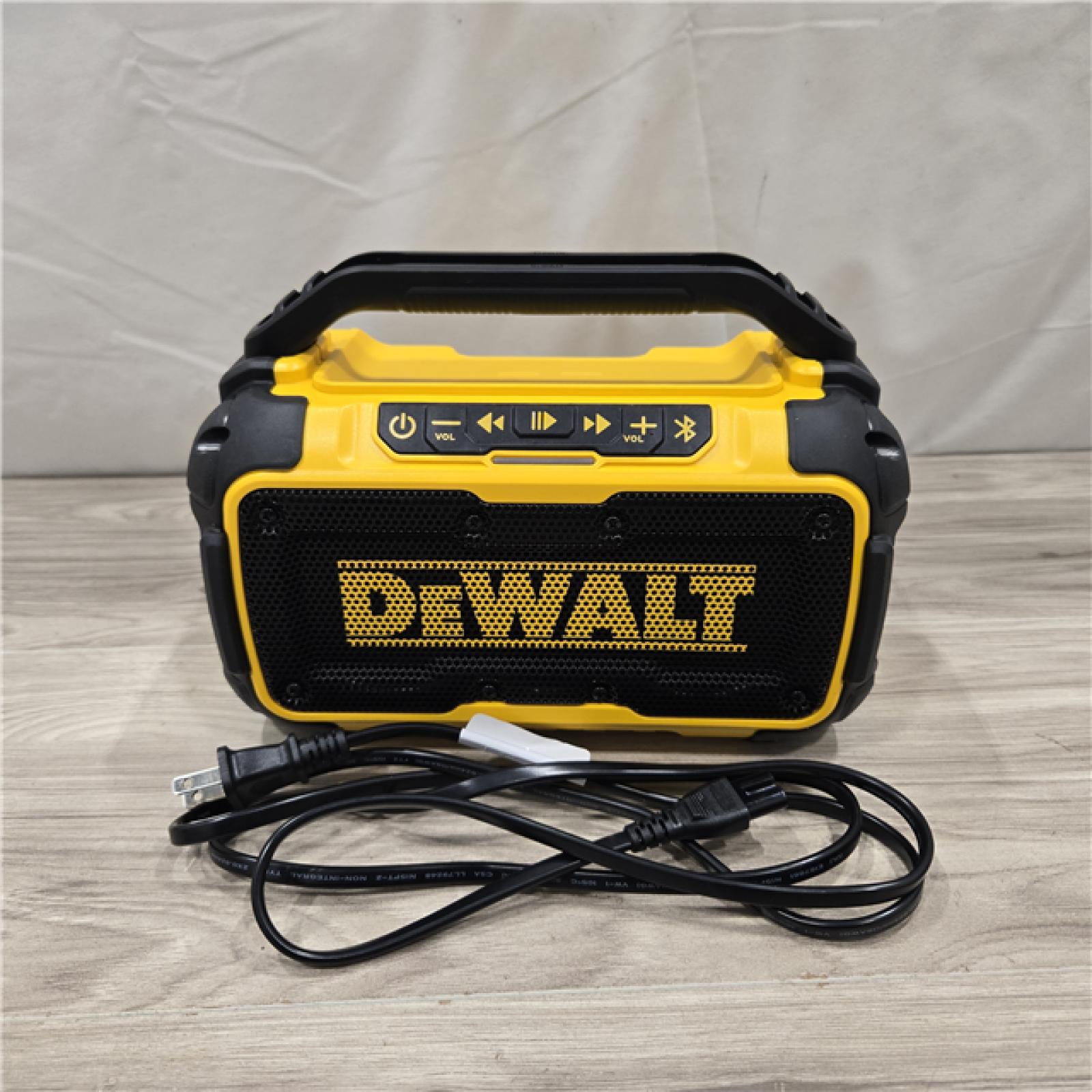 AS-IS DeWalt Bluetooth Speaker (Tool-Only)