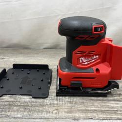 AS-IS Milwaukee 18V Lithium-Ion Cordless 1/4 in. Sheet Sander (Tool-Only)