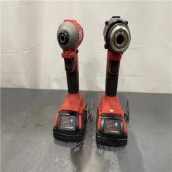 AS-IS - Milwaukee M18 18V Lithium-Ion Brushless Cordless Compact Drill/Impact Combo Kit