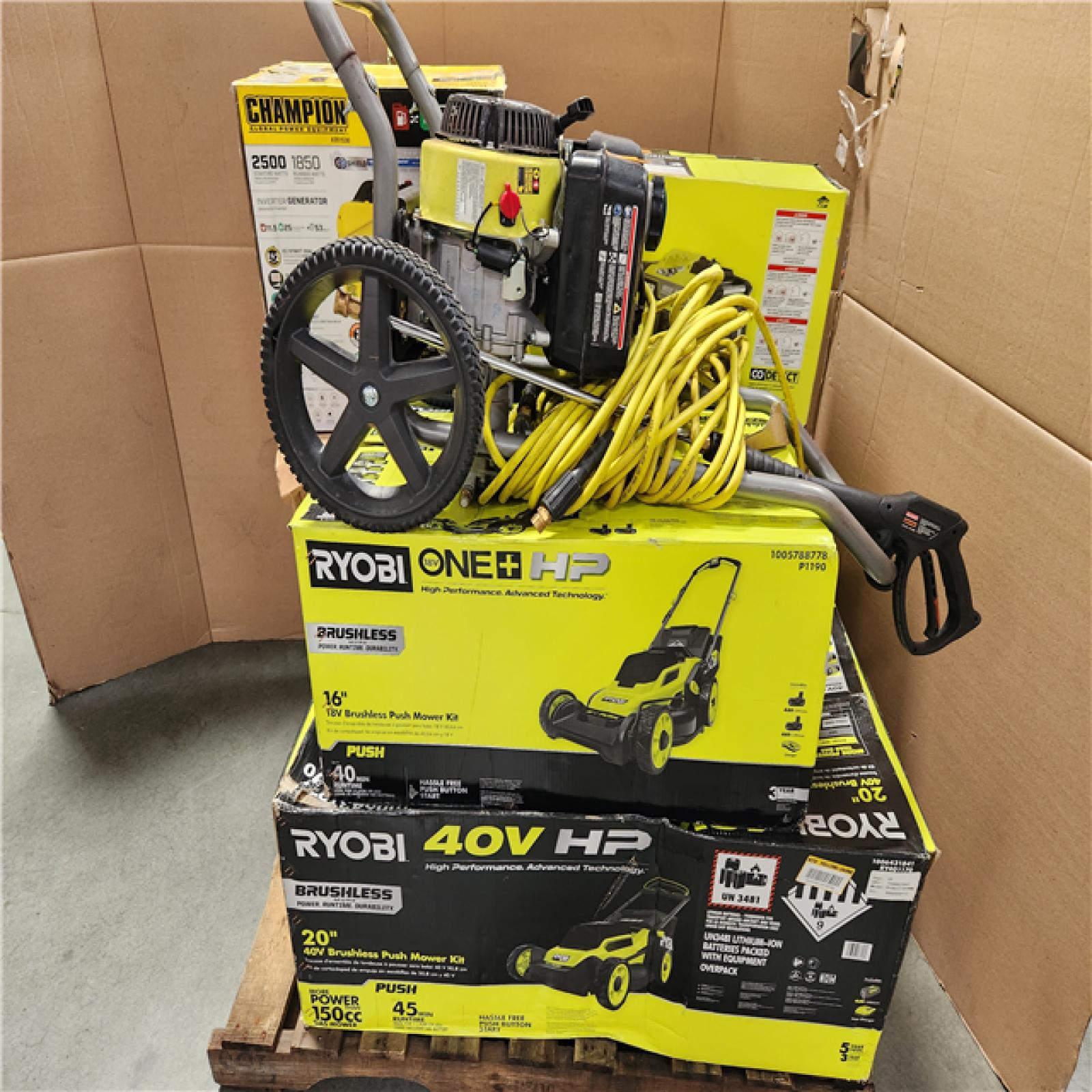 CALIFORNIA AS-IS OUT DOOR POWER EQUIPMENT