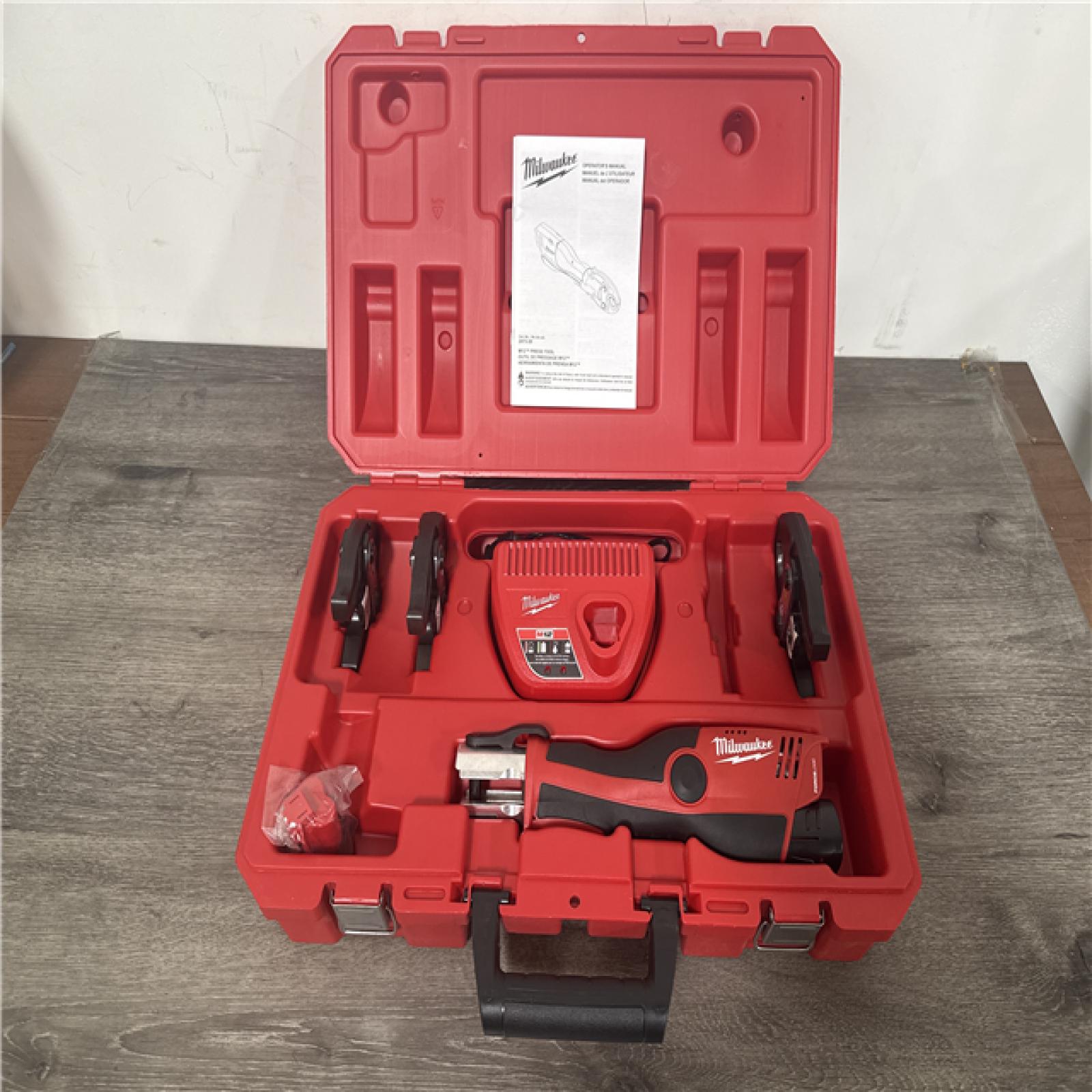 CALIFORNIA AS IS MILWAUKEE PRESS TOOL