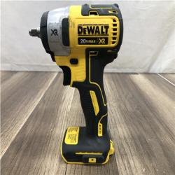 AS-IS DEWALT 20V MAX XR Cordless Brushless 3/8 in. Compact Impact Wrench (Tool Only)