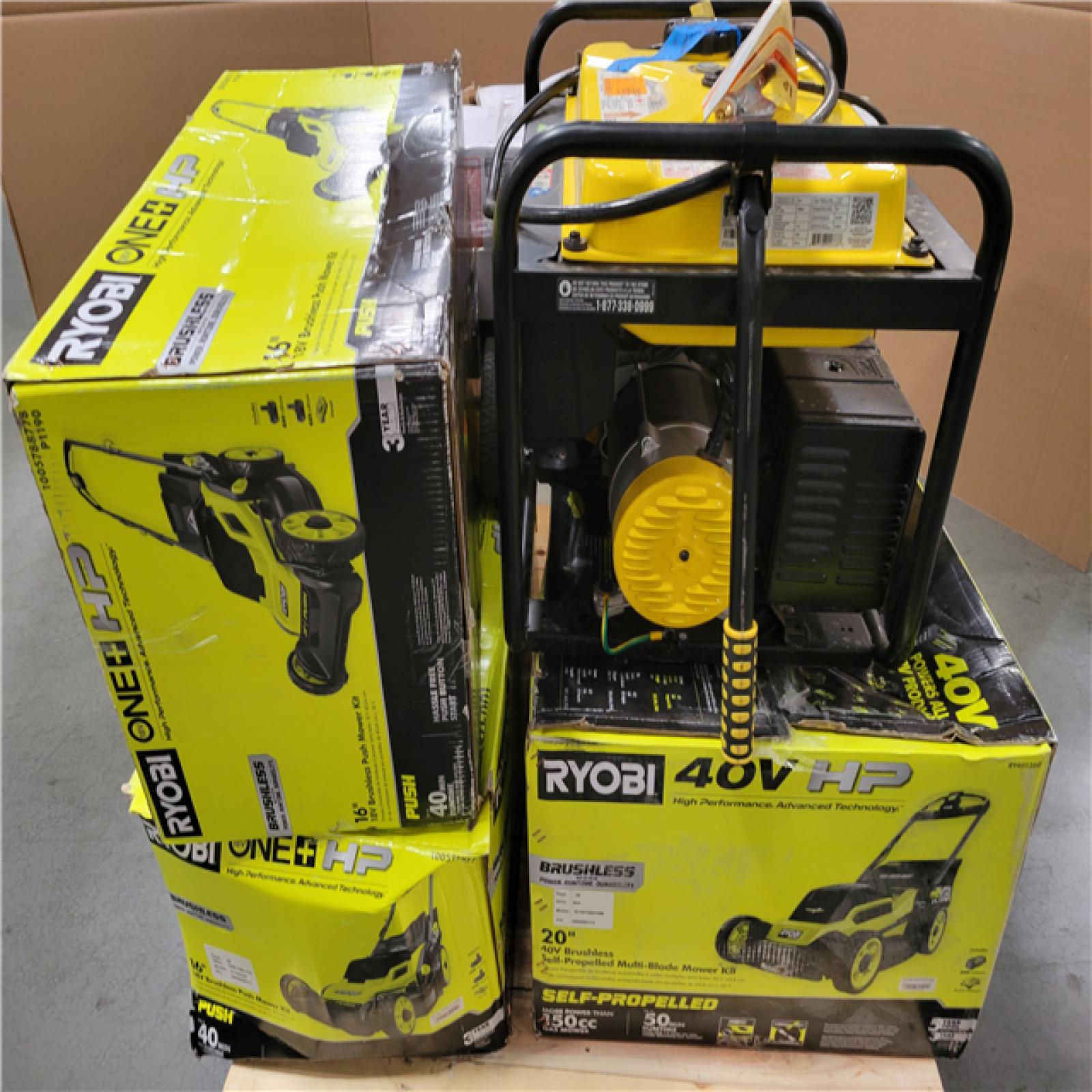 CALIFORNIA AS-IS OUTDOOR POWER EQUIPMENT