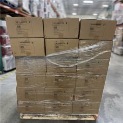 DALLAS LOCATION - Hampton Bay Colton 52 in. Indoor Brushed Nickel Standard Flush Mount Ceiling Fan PALLET -(35 UNITS)