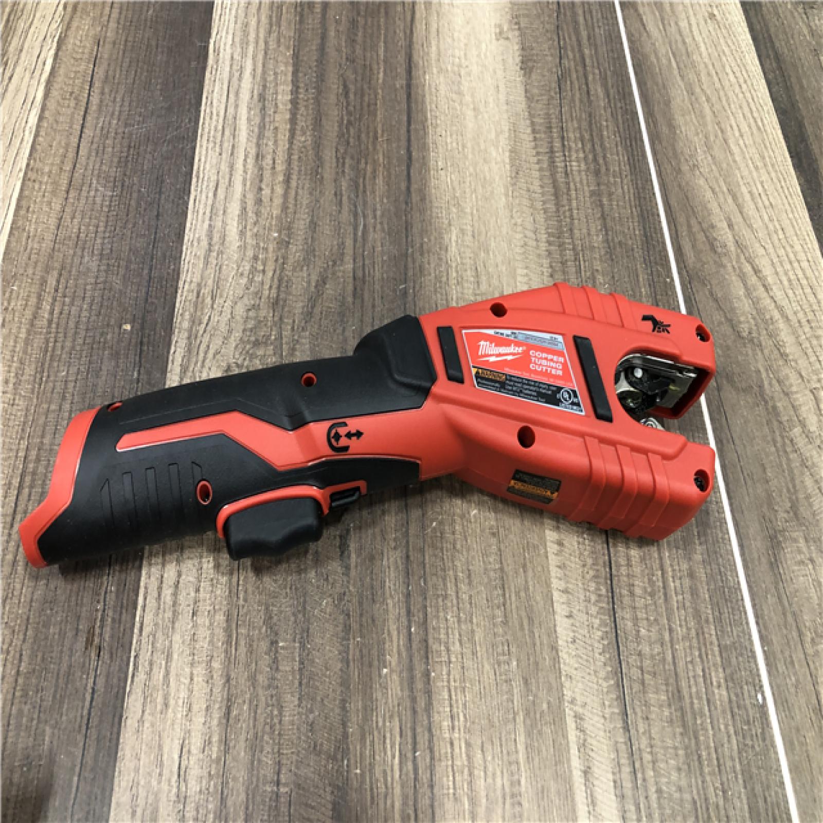 AS-IS Milwaukee 12V Lithium-Ion Cordless Copper Tubing Cutter (Tool-Only)