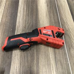 AS-IS Milwaukee 12V Lithium-Ion Cordless Copper Tubing Cutter (Tool-Only)