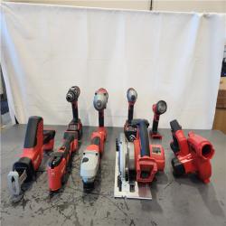 AS-IS- Milwaukee 18-Volt Lithium-Ion Cordless (9-Tool) Combo Kit