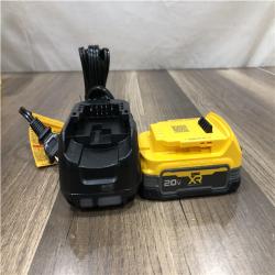 AS-IS DEWALT 20V MAX XR POWERSTACK Lithium-Ion Battery Starter Kit with 1.7Ah Battery and Charger