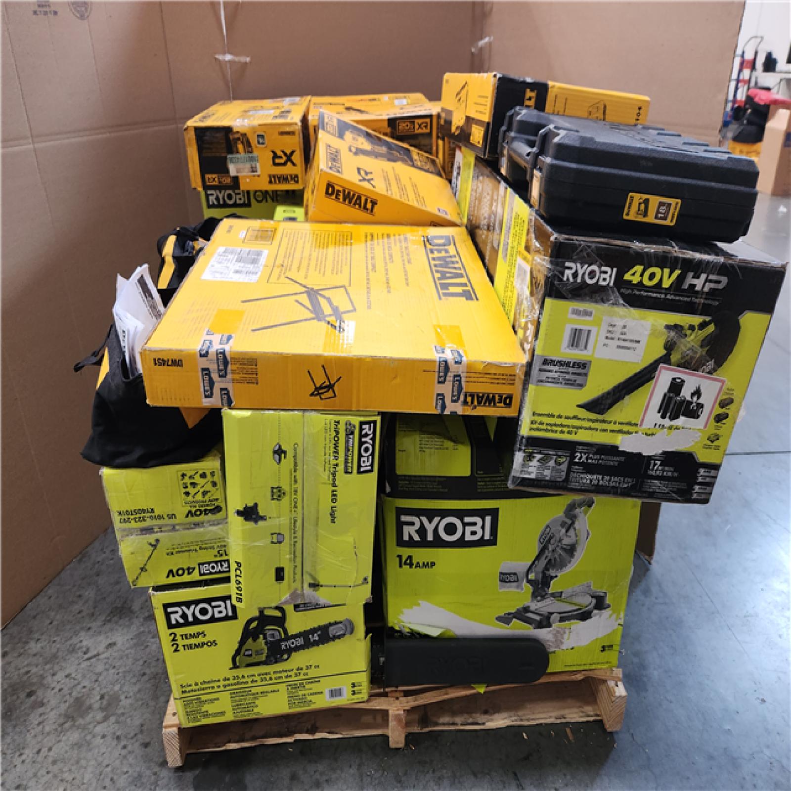 CALIFORNIA AS-IS TOOL PALLET