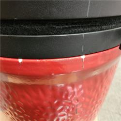 Phoenix Location AS-IS Kalamera 18 in. Kamado Ceramic Charcoal Grill in Red (Grill Only)