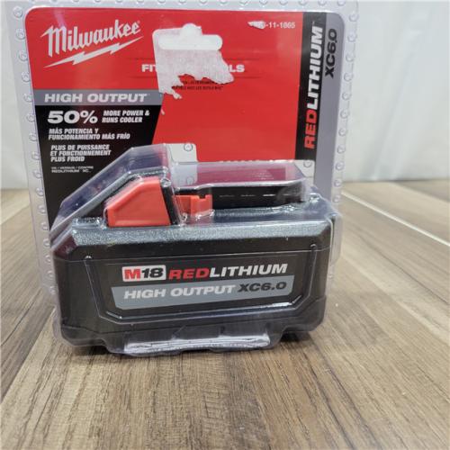 NEW! Milwaukee M18 18-Volt Lithium-Ion High Output Battery Pack 6.0Ah