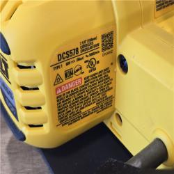 AS-IS DEWALT FLEXVOLT 60V MAX Cordless 7-1/4 in. Circular Saw (Tool Only)