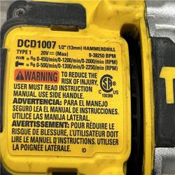 AS-IS DEWALT 20V MAX Brushless Cordless 1/2 3-Speed Hammer Drill (Tool-Only)