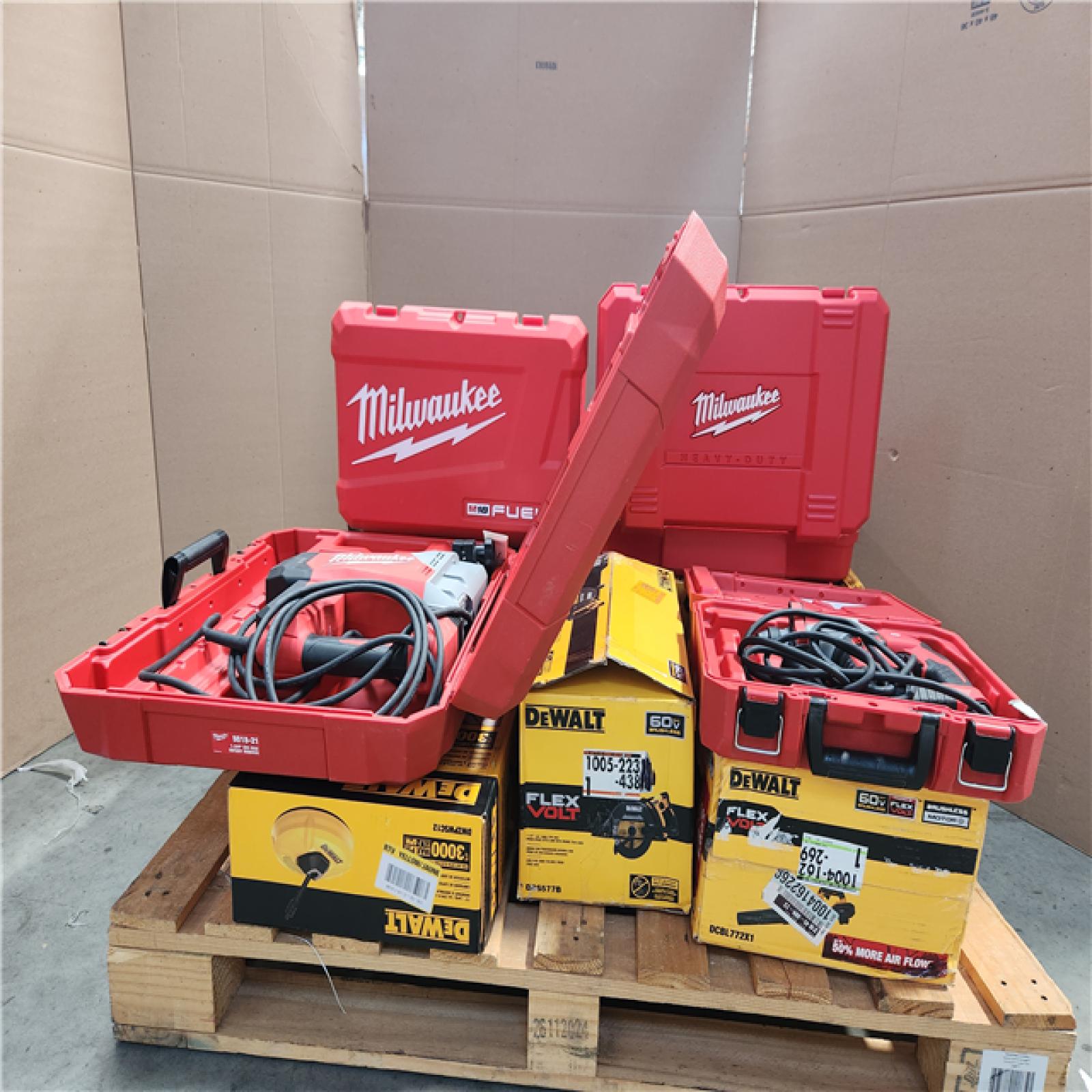 CALIFORNIA AS-IS TOOL PALLET