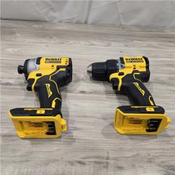AS-IS Dewalt DCK225D2 20V MAX Cordless Drill Driver/ Impact Driver Combo Kit
