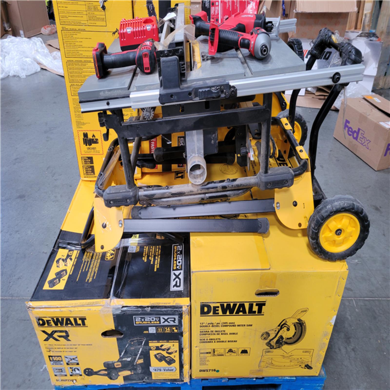 CALIFORNIA AS-IS TOOL PALLET