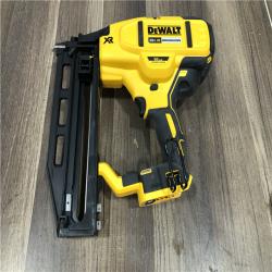 AS-IS DEWALT 20V MAX XR 16-Gauge Lithium-Ion Cordless Finish Nailer (Tool Only)