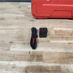 HOUSTON LOCATION - AS-IS Milwaukee Green 100 ft. Cross Line and Plumb Points Rechargeable Laser Level with REDLITHIUM Lithium-Ion (TOOL ONLY)