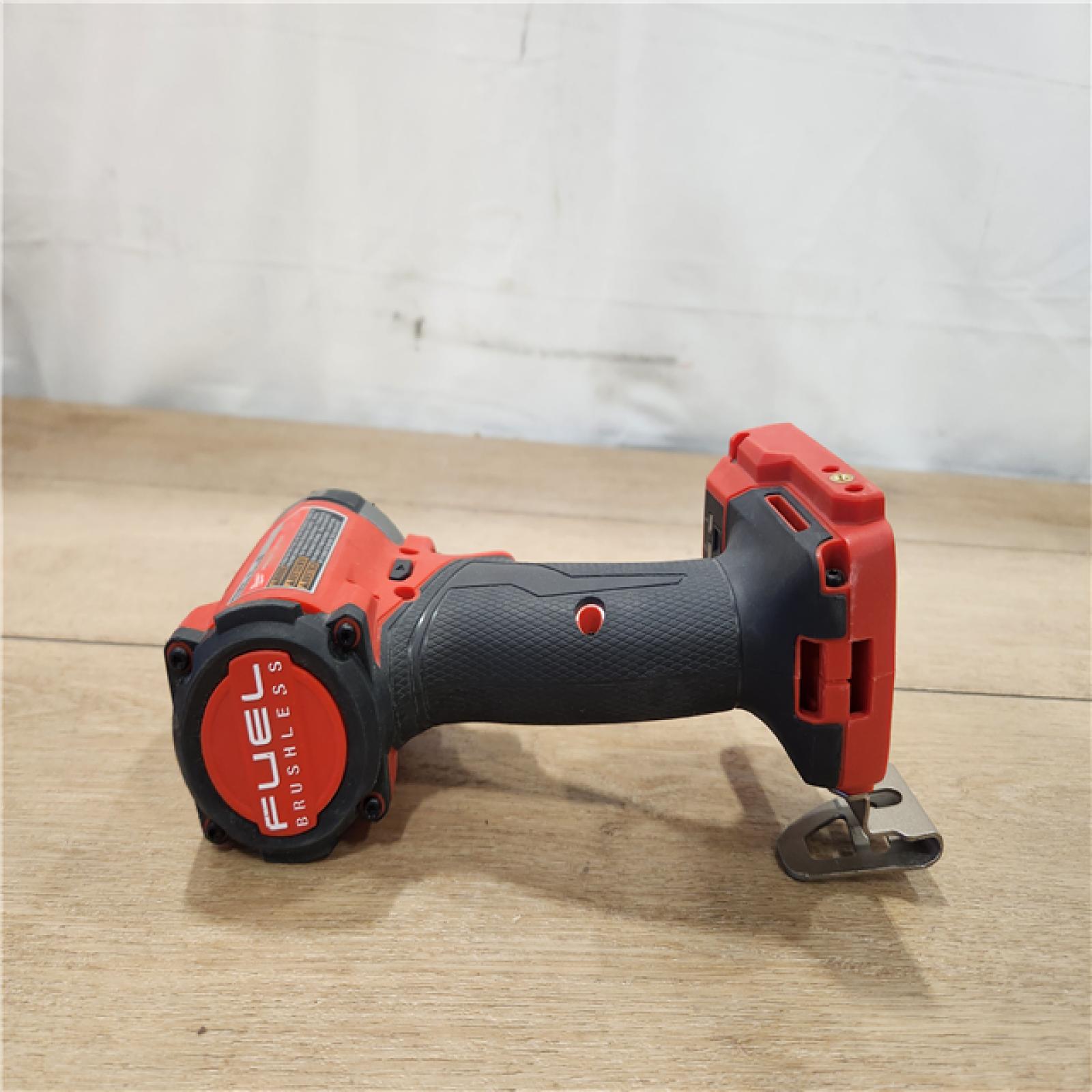 AS-IS- Milwaukee FUEL 18V Lithium-Ion Brushless Cordless 1/4 in. Hex Impact Driver (Tool-Only)