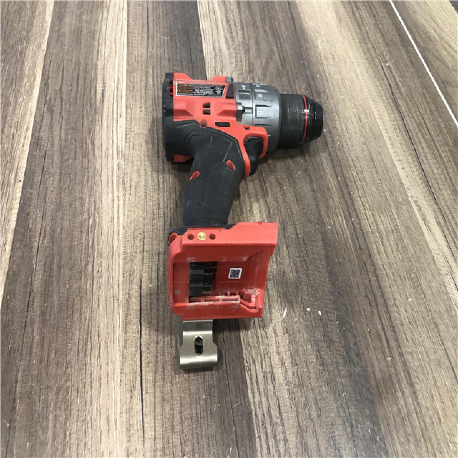 AS-IS Milwaukee FUEL 18V Lithium-Ion Brushless Cordless 1/2 in. Hammer Drill/Driver (Tool-Only)