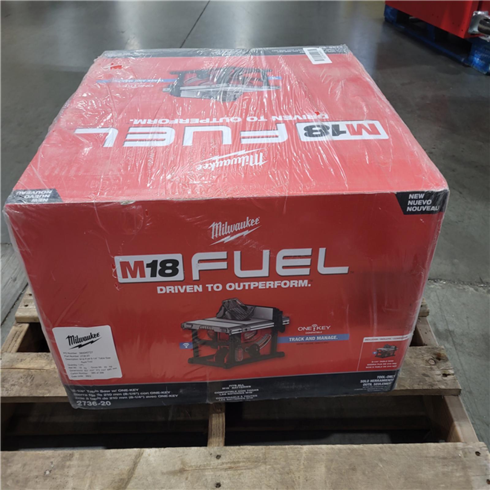 CALIFORNIA NEW MILWAUKEE TABLE SAW