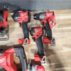 HOUSTON LOCATION - AS-IS (APPEARS LIKE NEW) Milwaukee FUEL 18V Lithium-Ion Brushless Cordless Combo (7-Tool) Kit