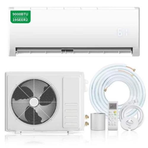 Phoenix NEW TMWINGS 9000 BTU Mini Split AC and Heater  Ductless Inverter Heat Pump  Energy Efficient and Auto Clean  25dB Quiet