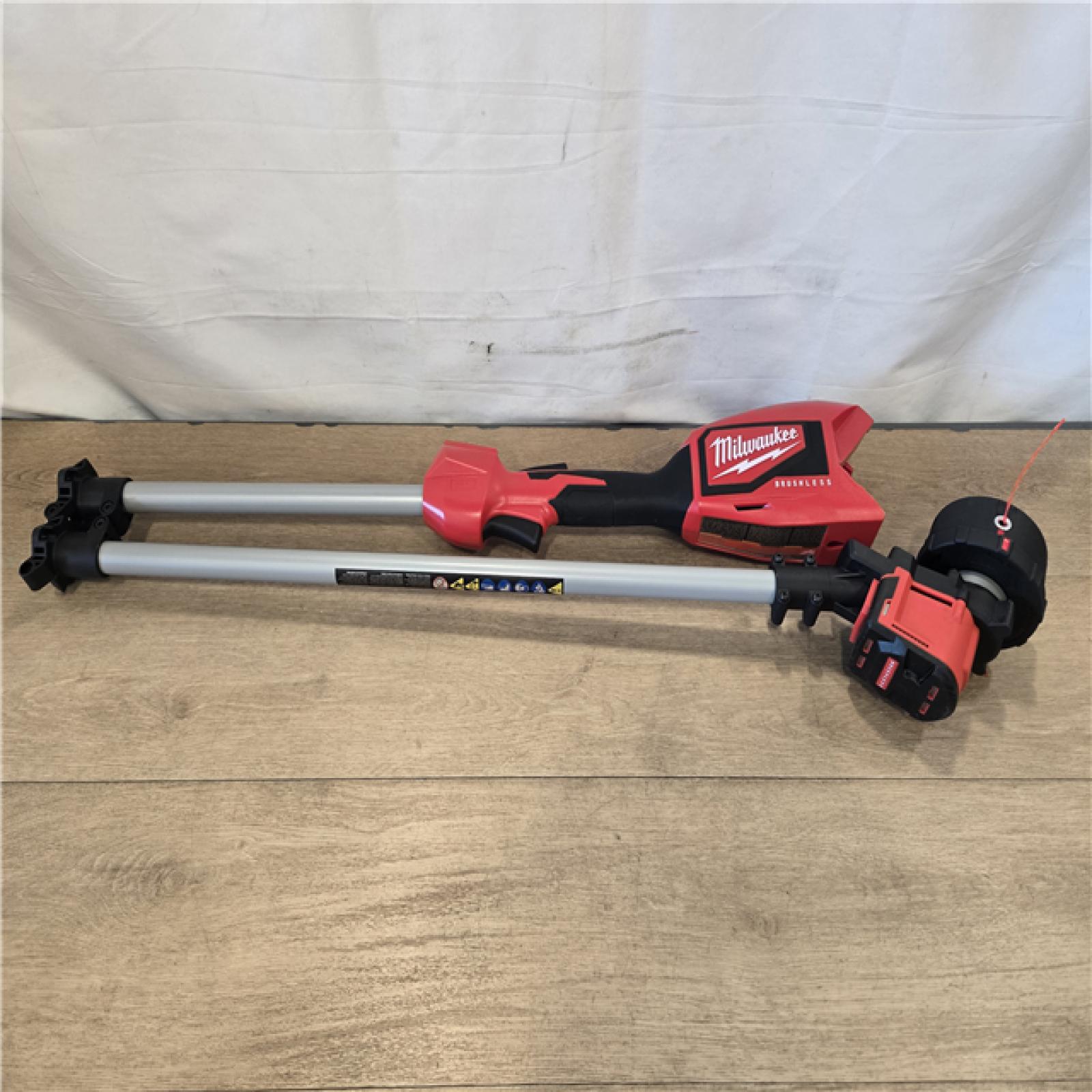 AS-IS Milwaukee M18 Battery String Trimmer Kit