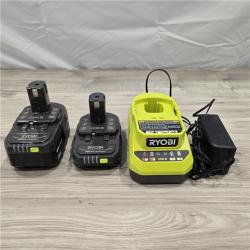 LIKE NEW! - Ryobi ONE+ 18V Li-Ion Starter Kit