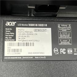 AS-IS Acer - Nitro XV271U M3BMIIPRX 27 LCD Gaming Monitor