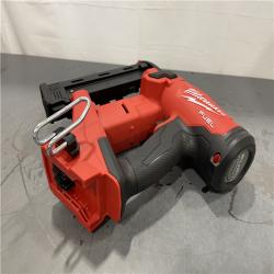 AS-IS - MILWAUKEE FUEL 18-Volt Lithium-Ion Brushless Cordless 18-Gauge 1/4 in. Narrow Crown Stapler