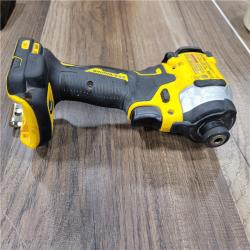 AS-IS DEWALT ATOMIC 20V MAX* Brushless Cordless Compact 1/4 in. Impact Driver Kit