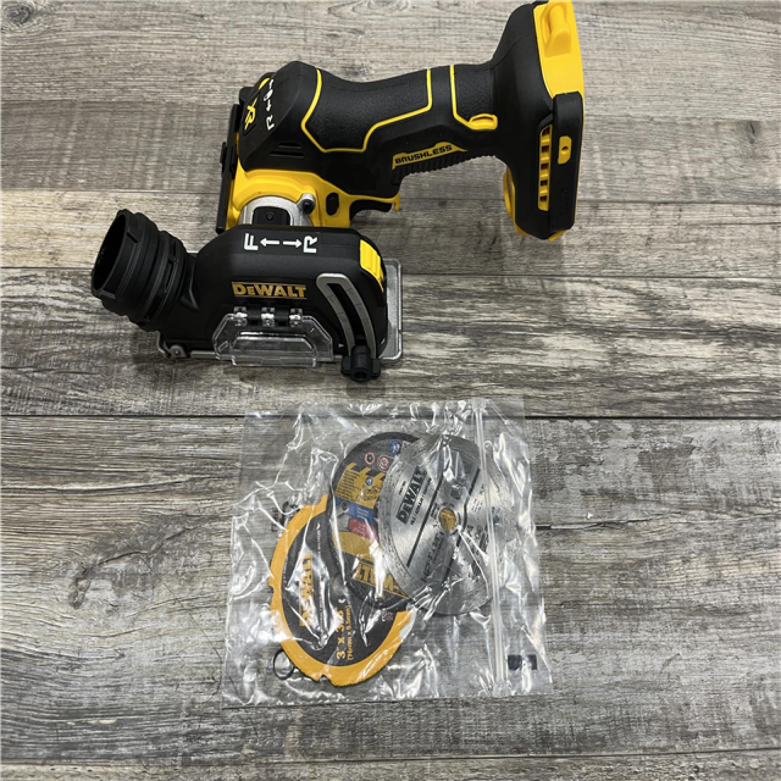 AS-IS DEWALT 20V XR Cordless 3 in. Cut-Off Tool (Tool Only)