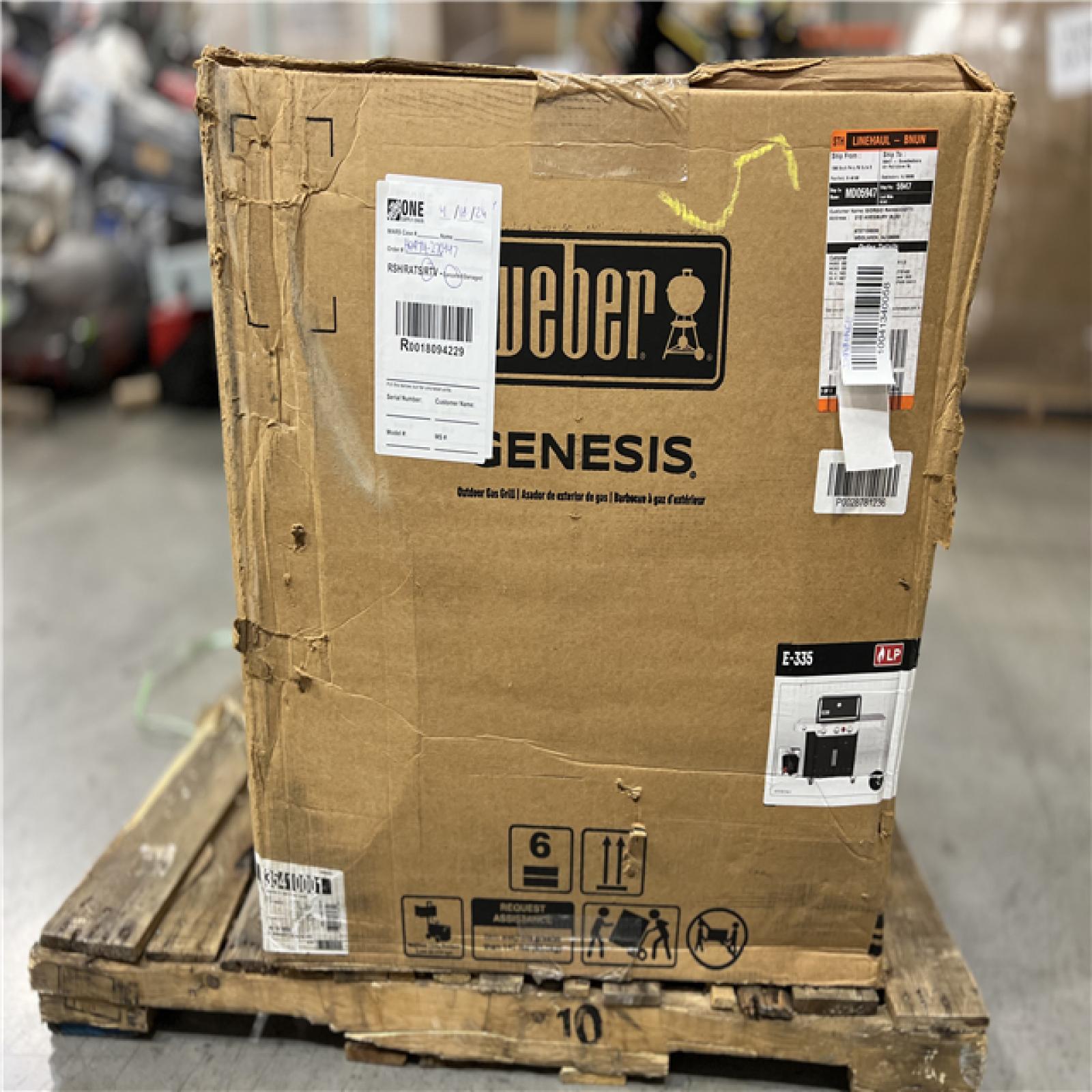 DALLAS LOCATION er Genesis E335 3Burner Liquid Propane Gas Grill