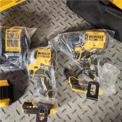 Houston Location - AS-IS  DeWalt DCK2050M2 20V Hammer Drill & Impact Driver Kit W/Batteries  Charger & Bag - Appears IN LIKE NEW Condition