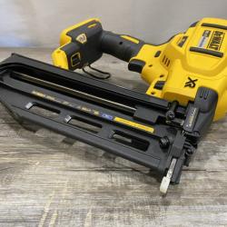 AS-IS DEWALT 20V MAX XR 16-Gauge Lithium-Ion Cordless Finish Nailer (Tool Only)