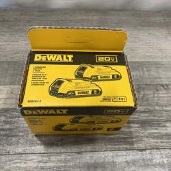 NEW - DEWALT 20V MAX Lithium-Ion 2. 0Ah Battery (2-Pack)