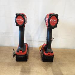 AS-IS- Milwaukee FUEL 18V Lithium-Ion Brushless Cordless Hammer Drill and Impact Driver Combo Kit