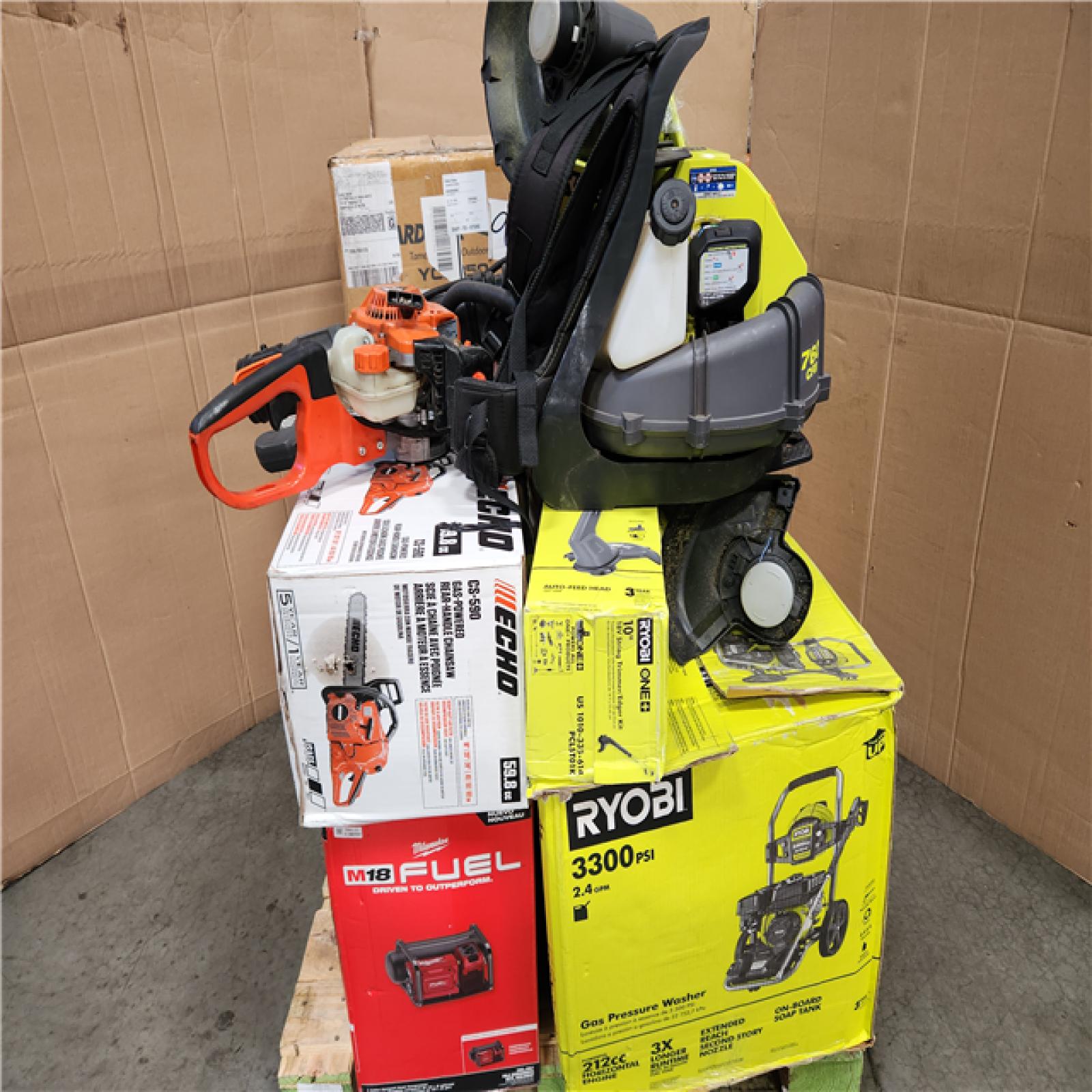 California As-Is Outdoor Power Equipment