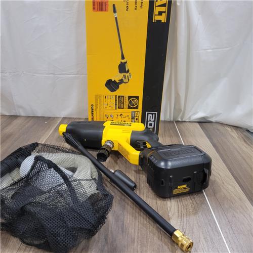 AS-IS  Dewalt 20V 550 PSI  1 GPM Cordless Power Cleaner W/ 4 Nozzles Tool-Only DCPW550B