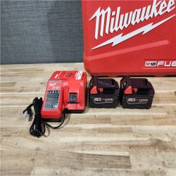 HOUSTON LOCATION - AS-IS (APPEARS LIKE NEW) Milwaukee FUEL 18V Lithium-Ion Brushless Cordless Hammer Drill and Impact Driver Combo Kit