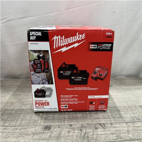NEW - Milwaukee 18-Volt Lithium-Ion REDLITHIUM FORGE Starter Kit